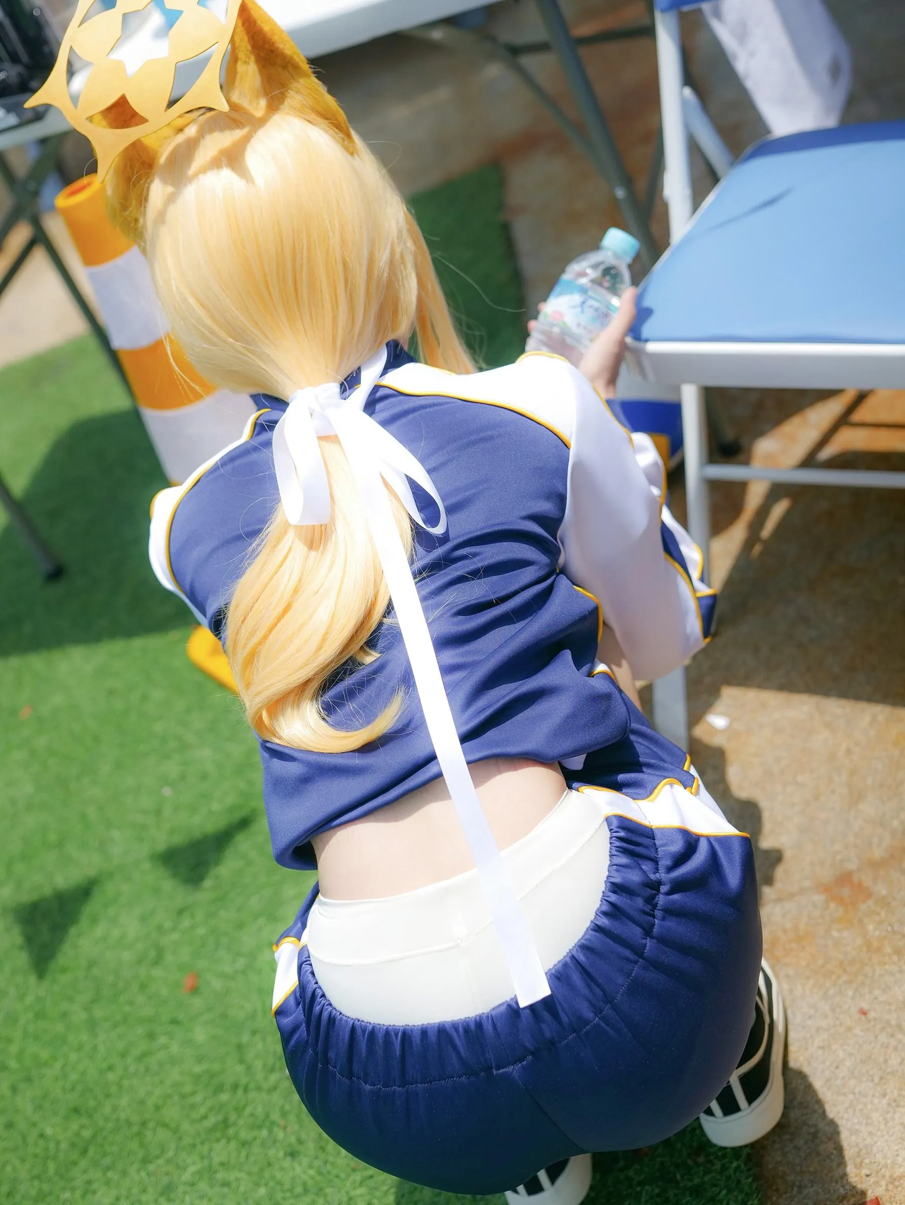 曉美媽 – NO.32 Blue Archive 伊落（体操服） [61P]插图5